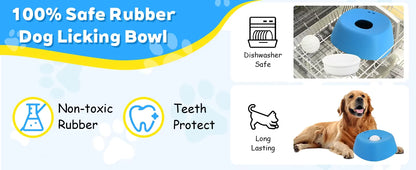 Calming Slow Feeder Dog Bowl