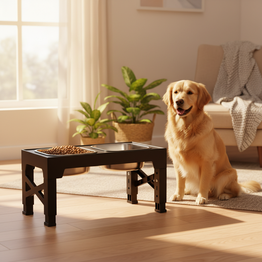 2-in-1 Elevated Dog Bowl