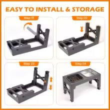 2-in-1 Elevated Dog Bowl