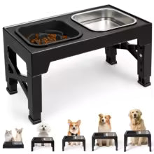 2-in-1 Elevated Dog Bowl