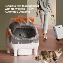 Self-cleaning Litter box